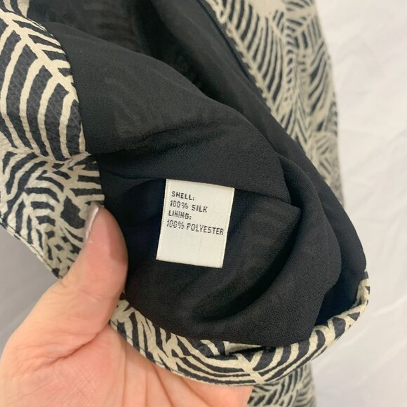 Vintage 90s Chaus Faux Wrap Silk Mini Skirt Plus SZ 16 - Picture 11 of 12